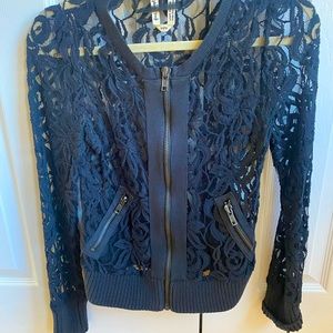 Free People Lacey zip-up